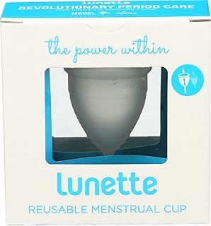 Lunette Menstruationskappe Klar Modell 1 (1 Stk.)