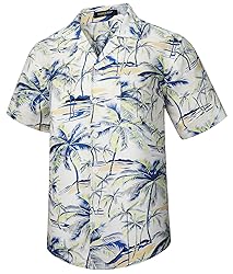 Hawaiian Shirts for Men Short Sleeve Casual Button