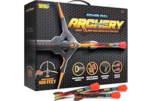 NINJA BLAST Kids Bow and Arrow Archery Set - Coolest Toys for Boys Age 6, 7, 8, 9, 10, 11 & 12 Year Old Boy Gifts - Cool Boy Toys Birthday Gift - Best Outdoor Kid Sports Play Toy