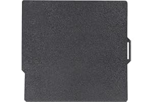 IDEAFORMER IR3 IdeaFormer Double Sided Black Textured PEI Plate for Bambu Lab X1 X1C X1E P1P P1S A1, Flexible Spring Steel Print Bed for Bambu 3D Printers 257x257mm