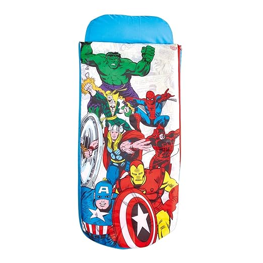 ReadyBed Avengers - Junior-ReadyBed – Kinder-Schlafsack und Luftbett in einem