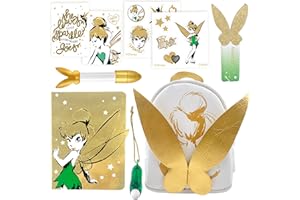 REAL LITTLES - Collectible Micro Disney Tinker Bell Backpack with 6 Surprise Toy Accessories Inside!
