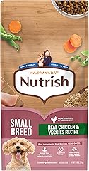 Nutrish Rachael Ray Dry Dog Food Small Breed Real Chicken & Veggies Recipe, 5 lb. Bag