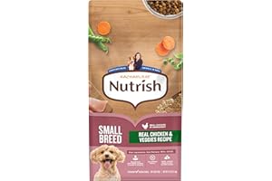 Nutrish Rachael Ray Dry Dog Food Small Breed Real Chicken & Veggies Recipe, 5 lb. Bag