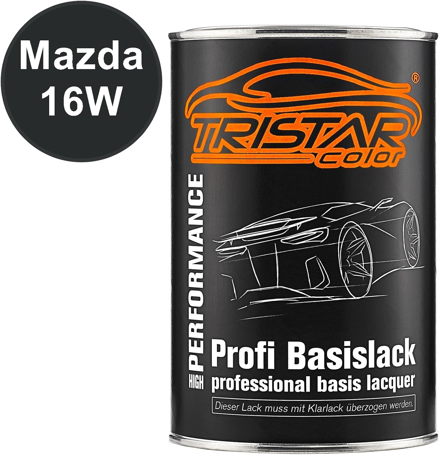 Mazda 16w краска