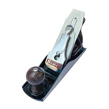 Scorpion Adjustable Iron Jack Plane No.4 with Plastic Handle | Hobby Carpenter Jack Plane No 4 Cutter 50 x 250 mm