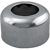 Westbrass R409-26 1-1/2" OD Opening x 3" OD Exterior Diameter High Box Patten Sure Grip Flange, Polished Chrome