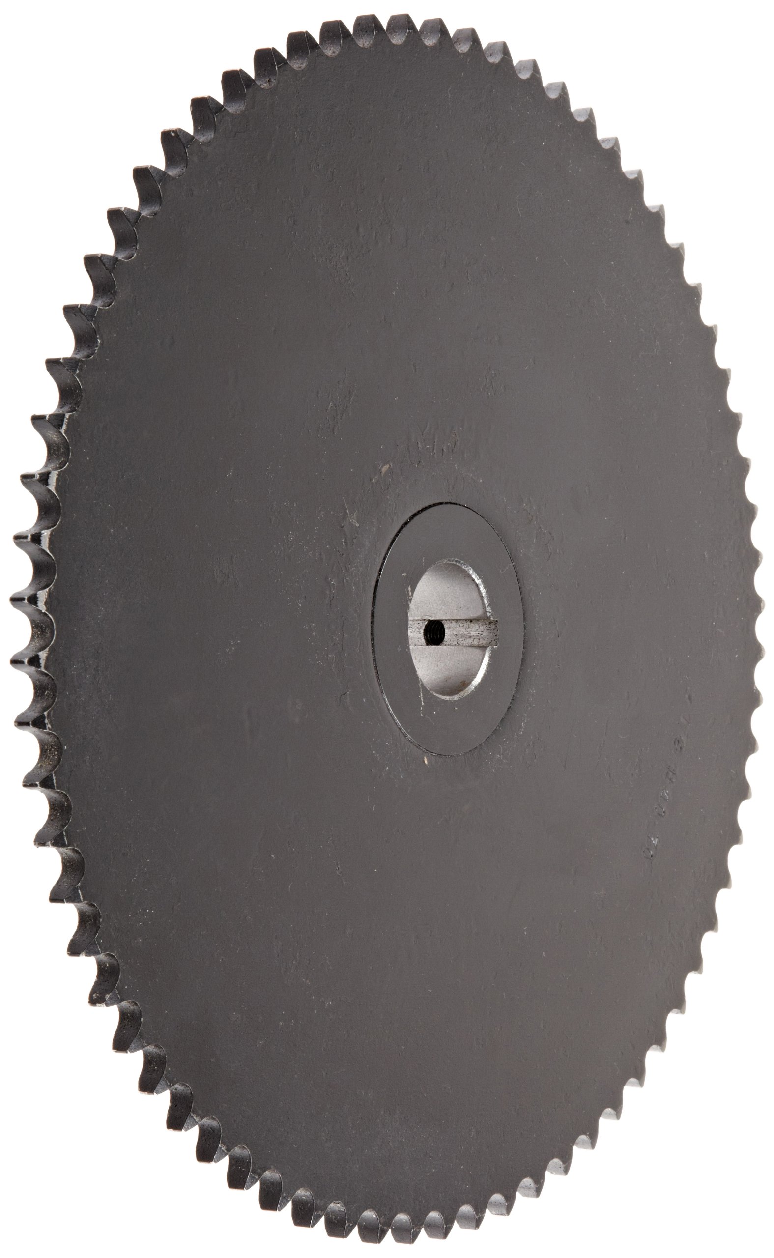 Tsubaki 40B30F-1 Finished Bore Sprocket, Single Strand, Hardened Teeth, Inch, 20 ANSI No., 1/2" Pitch, 30 Teeth, 1" Bore