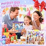 Hollivi Diamond Painting Kit for Kids 3D Butterfly Art Craft Gift Girls 5-12 view 7