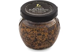 TruffleHunter - Minced Black Truffle - Preserved Truffles in Extra Virgin Olive Oil - 2.82 Oz