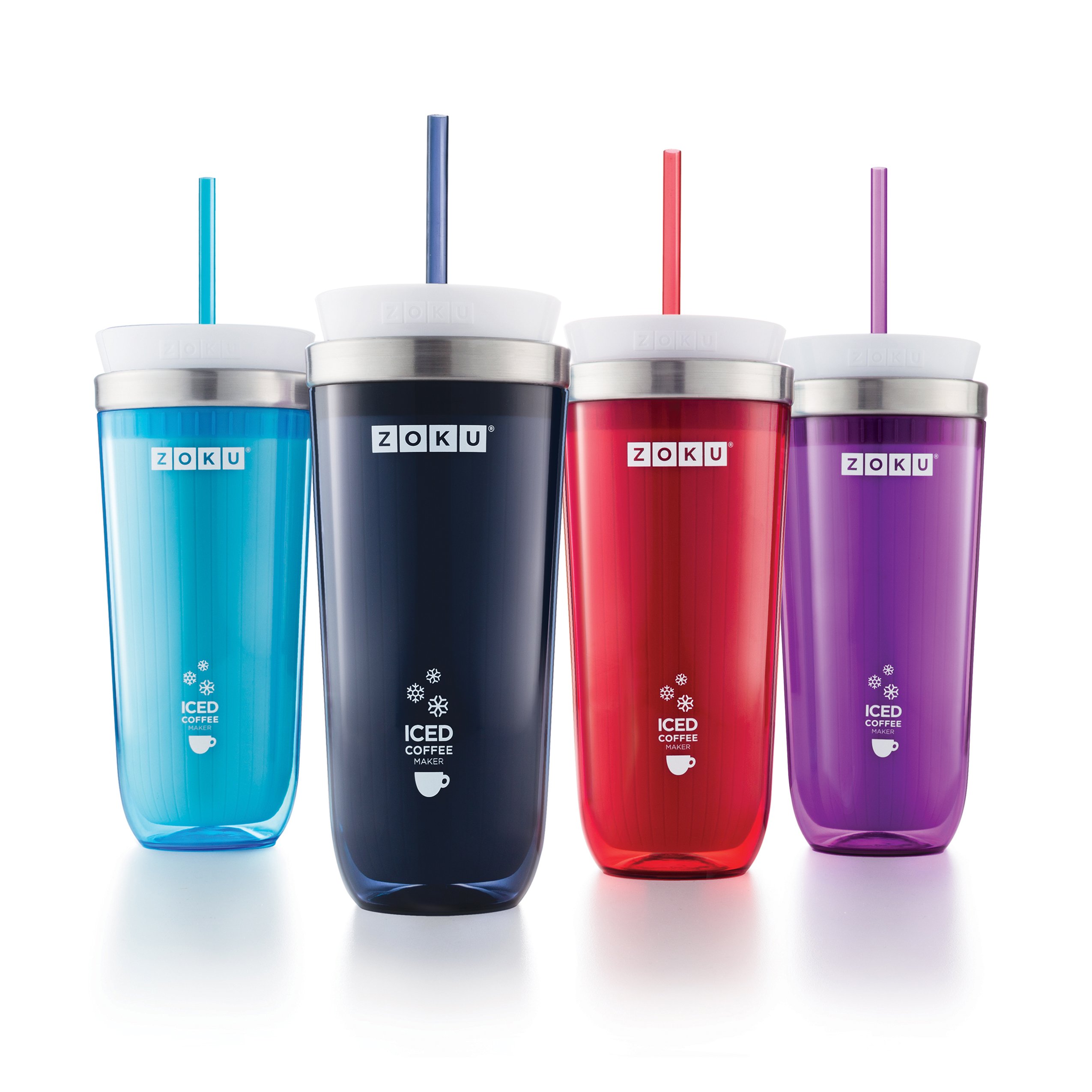 Zoku Teal Iced Coffee Maker, Travel Mug 851877003485 eBay