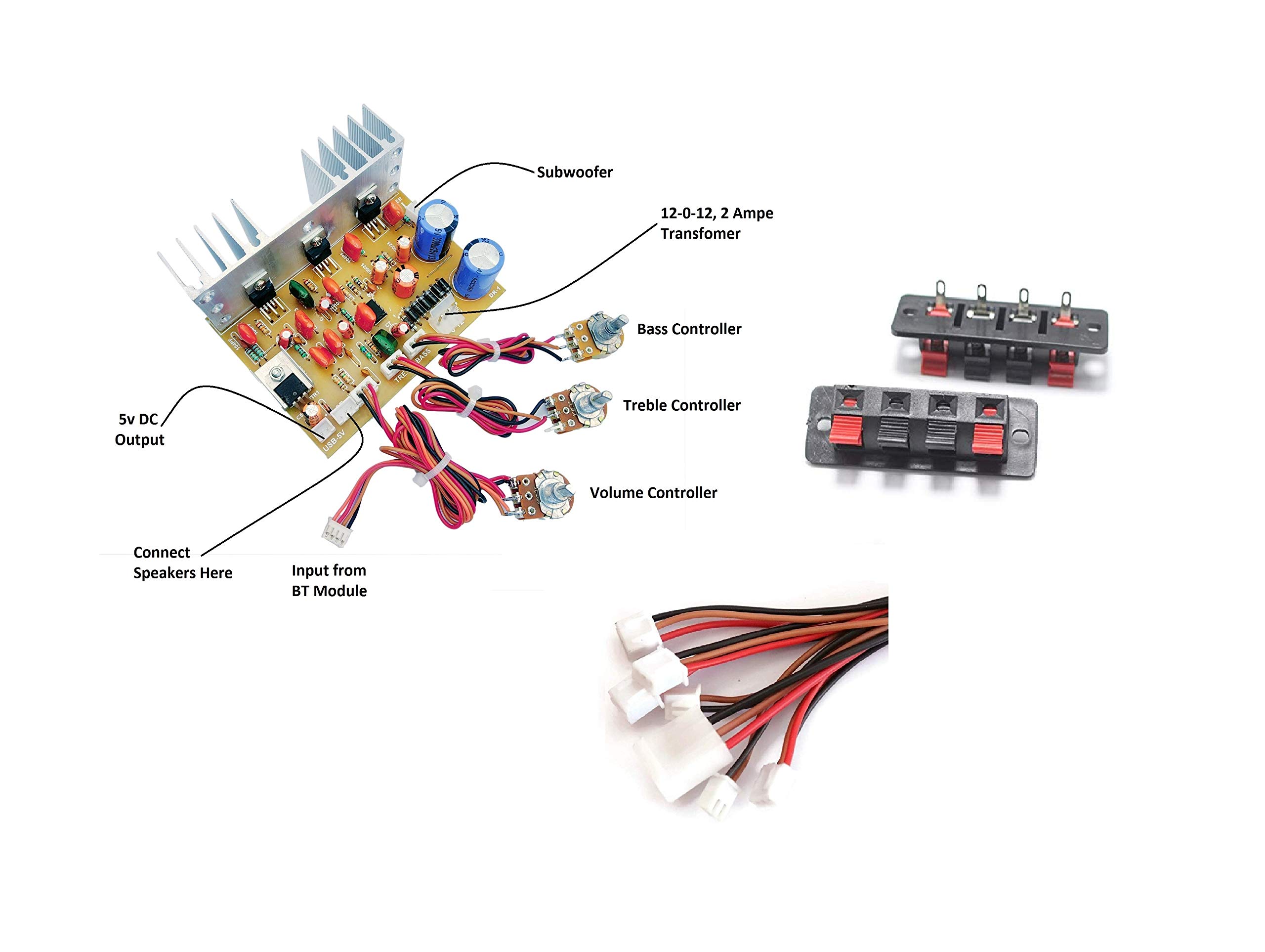 2.1 home theater wiring