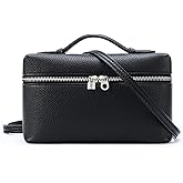 KALIDI Crossbody Bag for Women Small Top-Handle Pouch Designer Shoulder Handbag Quiet Luxury Leather Trendy Purse