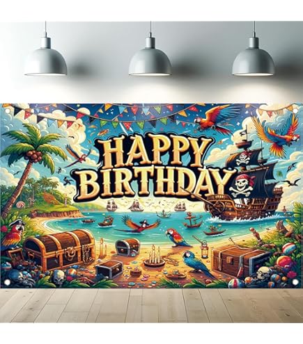 CORFOTO 7x5ft Pirate Sailing Boat Backdrop Pirate Ship Wooden Deck Photo Background