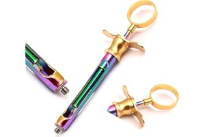 OdontoMed2011 Multi Color Rainbow Anesthetic Dental Aspirating 'Syringe Cw Type 1.8ml Multi & Gold Plated Dental Instruments Multi Color Rainbow