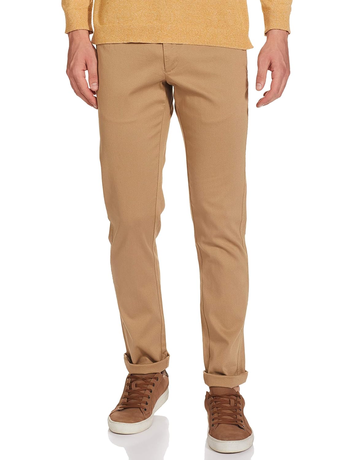Buy Indian Terrain Men's Slim Fit Casual Trousers at Amazon.in