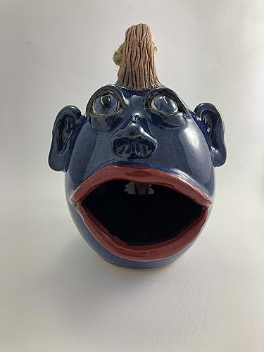 Amazon Com Js Pottery Bird Feeder Handmade