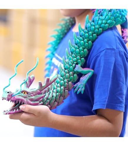 Amazon.com: TUTHKOTH 47-Inch 3D Printed Dragon Statue