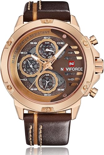 naviforce genuine leather