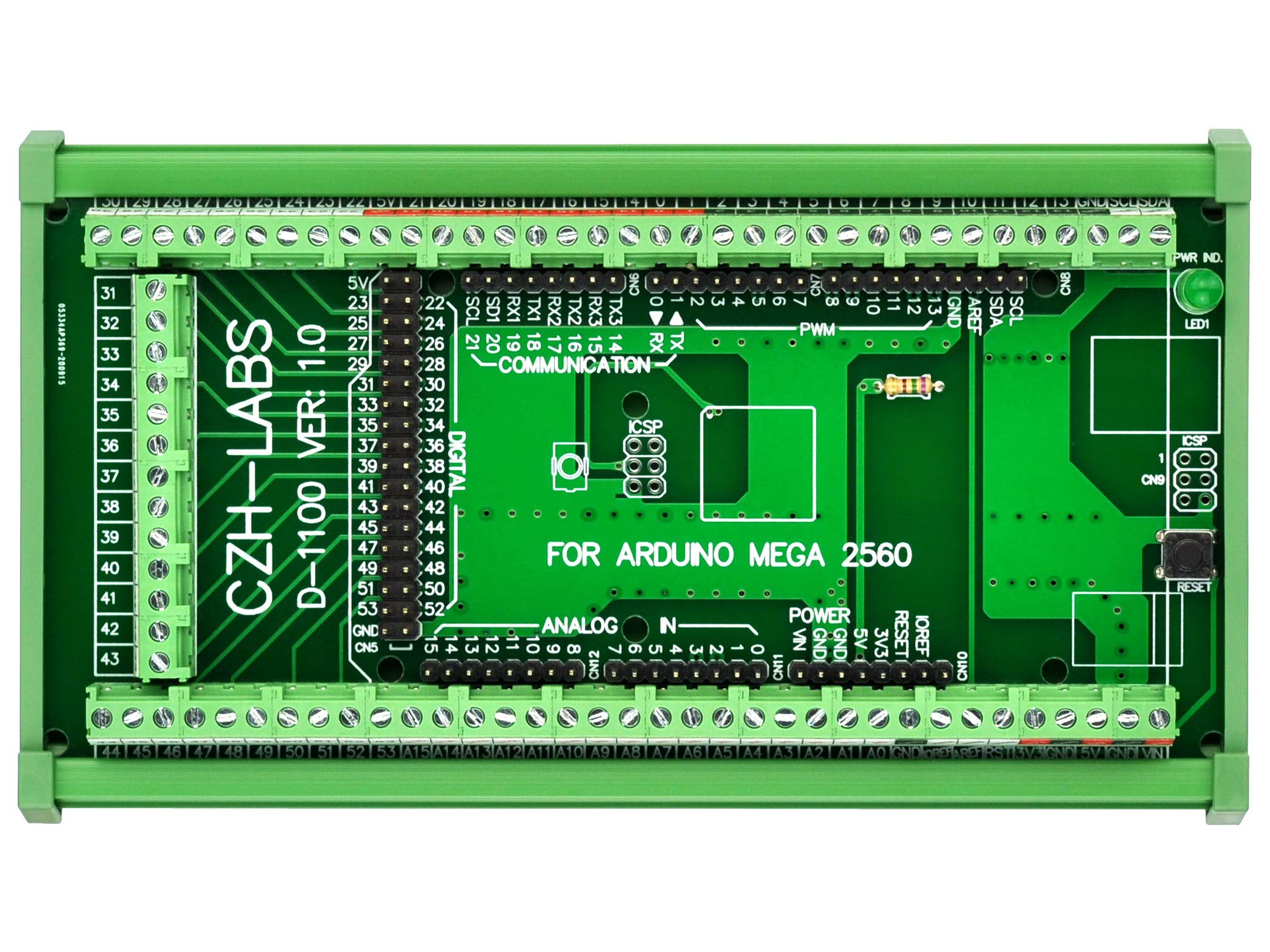 Electronics-Salon DIN Rail Mount Screw Terminal