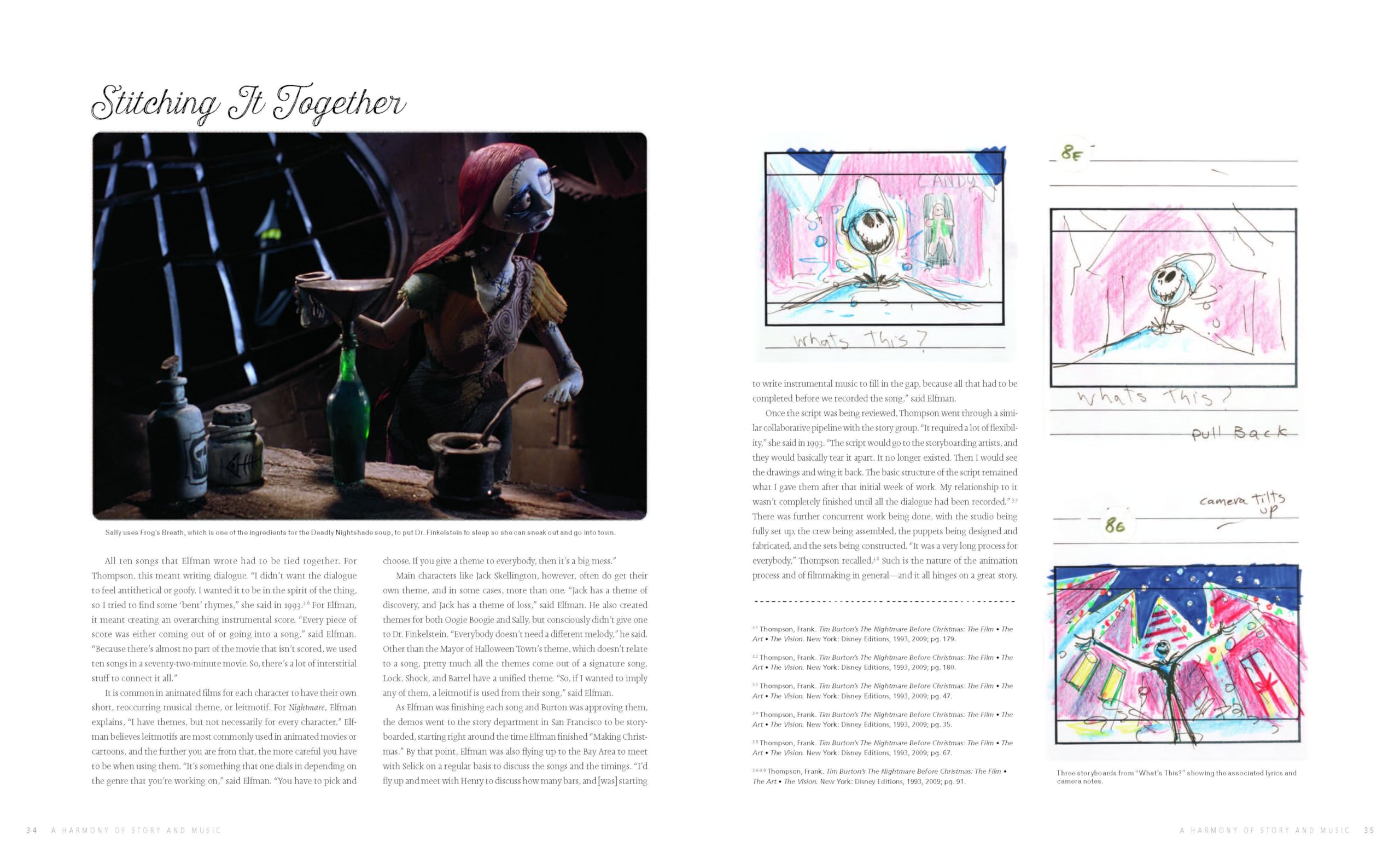 Tim Burton's The Nightmare Before Christmas Visual Companion (Disney Editions Deluxe)