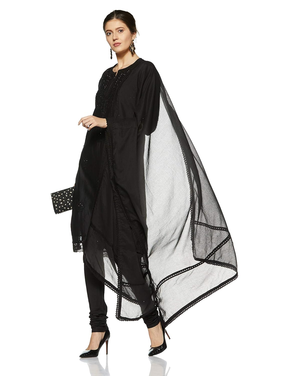 biba women's straight salwar suit