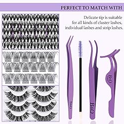 B&Q Eyelash Applicator Tool 3 Pieces Lash