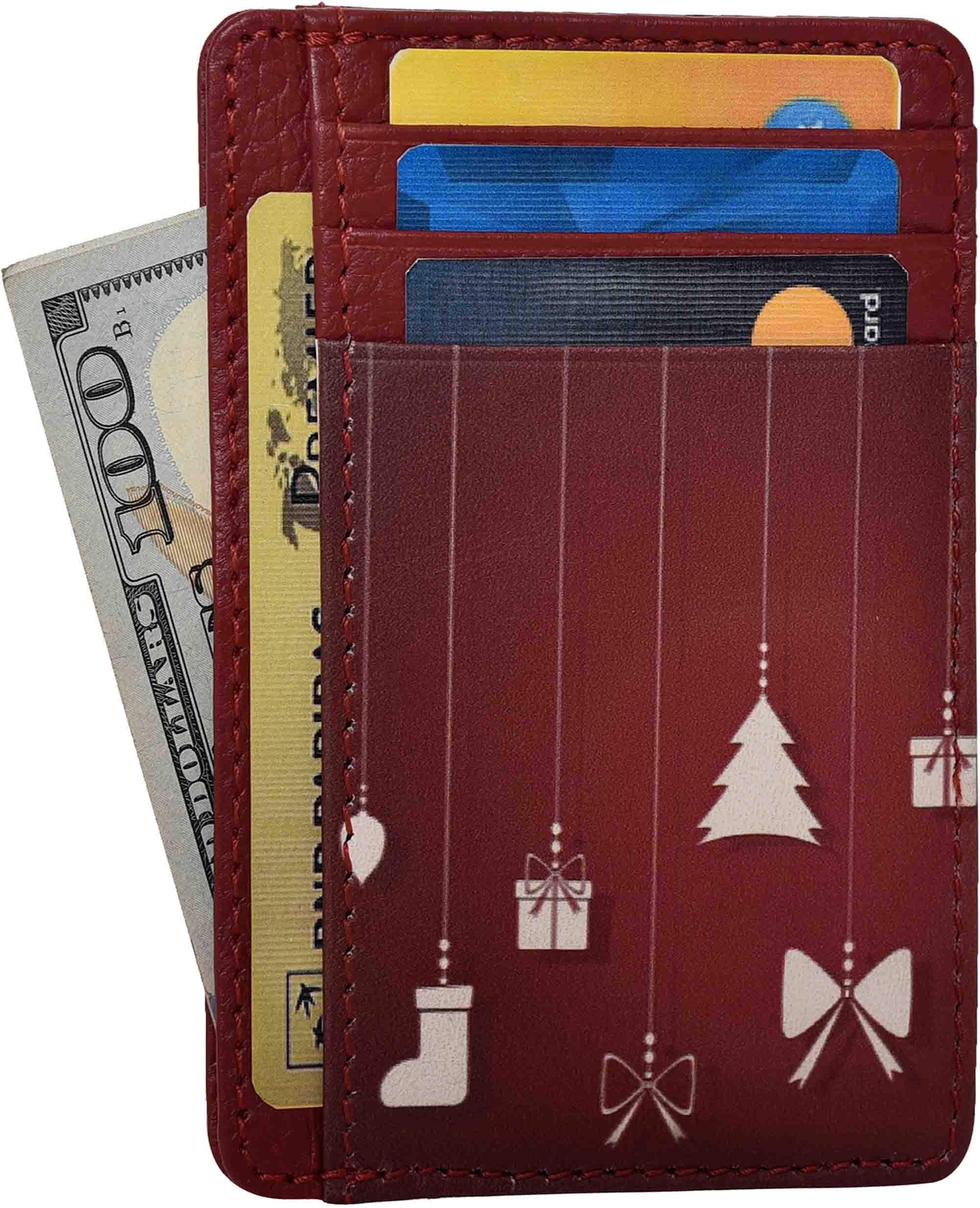 front pocket leather wallets for men and women