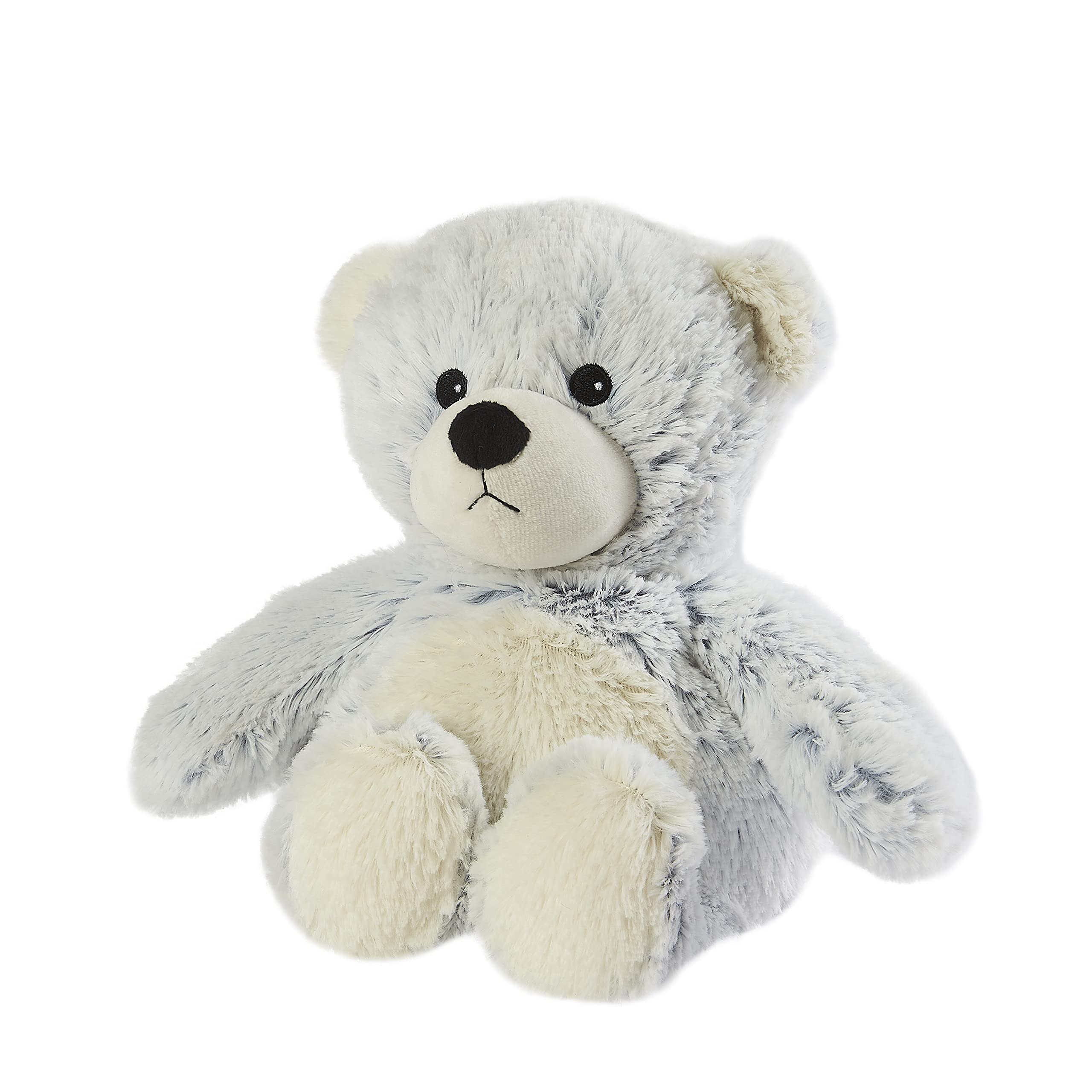 Warmies® Plush Grey Marshmallow Bear Microwave,Medium