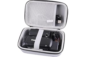 JINMEI Hard EVA Carrying Case Compatible with Sony HDRCX405/HDRCX455 Handycam Camcorder/Panasonic HC-V180K HD Video Camera Ca