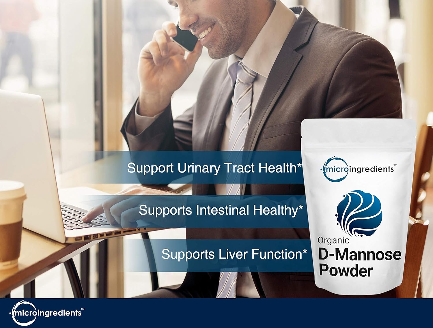 Organic D Mannose Powder, 8.8 Ounce (250 Grams), Pure Mannose Supplement, Powerfully Support Urinary Tract Cleanse and Bladder Health, Premium Mannose for Women and Men, No GMOs and Vegan Friendly: Health & Personal Care