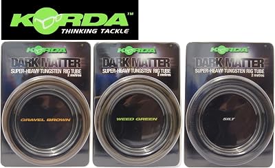 Korda Dark Matter Tungsten Tubing 2 Metre Hose Carp Rigs Rigtube Weed Green
