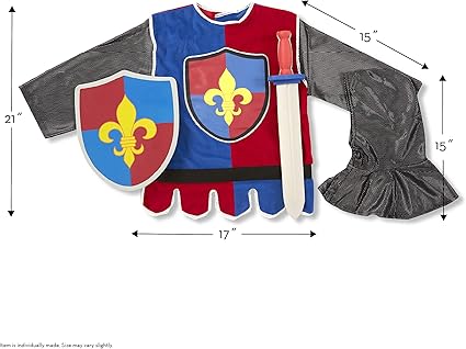 melissa and doug knight costume