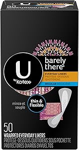 U By Kotex Barely There Thin Lines - 50 ct, Pack of 3