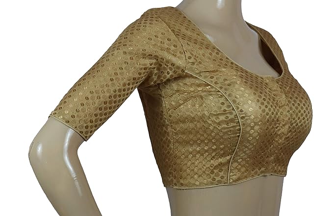 banaras silk readymade blouse