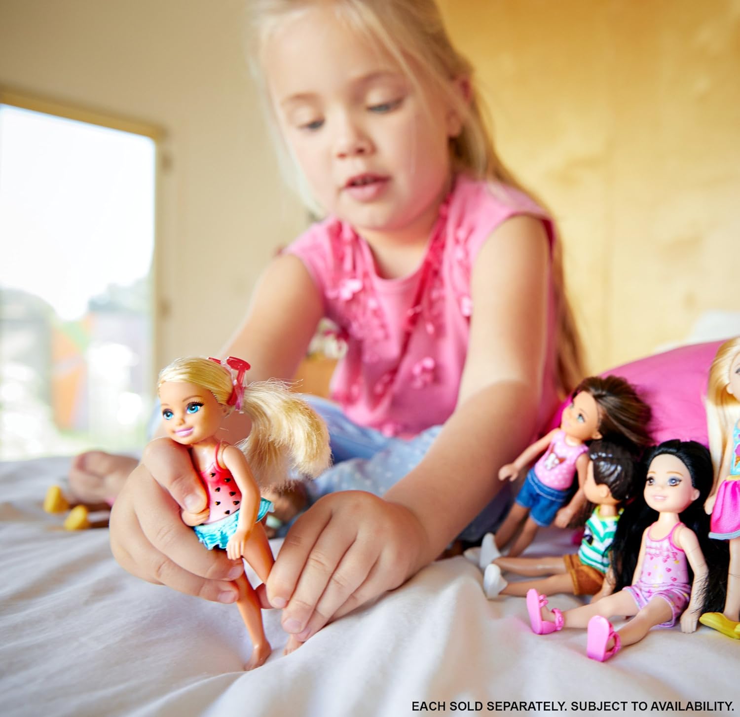 barbie club chelsea swimming doll