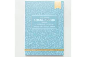 PASSIONATE PENNY PINCHER Home Planner Sticker Book 2nd Ed | Pack of 15 | 766 Total Stickers | Assorted Sizes | 5x7 Sheets of Stickers | Gold Foil Stamping | Fun Stickers for Home Planners, Journals and More