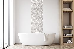 KASARO Peel and Stick Mosaic Shell Backsplash Tile