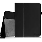 Fintie iPad 1 Folio Case - Slim Fit Vegan Leather Stand Cover with Stylus Holder for Apple iPad 1 1st Generation - Black