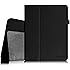 Fintie iPad 1 Folio Case - Slim Fit Vegan Leather Stand Cover with Stylus Holder for Apple iPad 1 1st Generation - Black