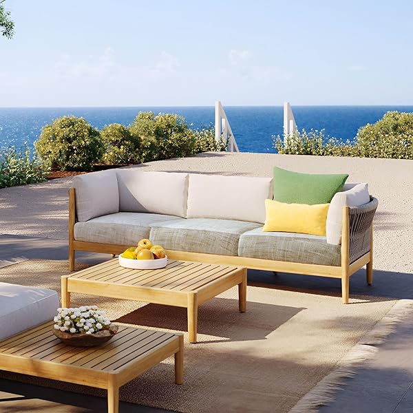 3PCS STRETCH OUTDOOR CUSHION COVER PATIO CUSHION COVER SOFA CUSHION COVERS OUTDOOR FURNITURE CUSHION COVER REPLACEMENT OUTDOOR CUSHION SLIPCOVERS SOFA SEAT COVER OUTDOOR FURNITURE CUSHION COVER