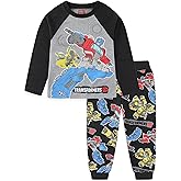 Transformers Optimus Prime Bumblebee Boys 2 Piece Long Sleeve Shirt and Pants Set for Big Kids