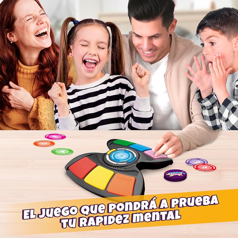 Premi la prima sfida, classico gioco rinnovato, ascolta la lettera e premi il Primo, 50 temi divertenti, + 6 anni, (61832125) — foto 4 di 6