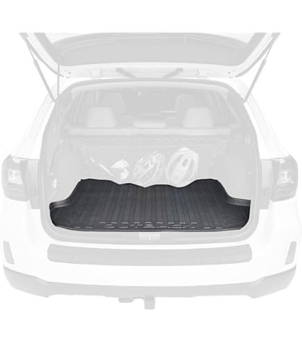 2023 Subaru Outback Rear Bumper Protector Mat. When Not In Use: Folds - Foto 10
