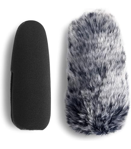 RØDE DeadCat VMP+ Windshield For VideoMic Pro+ - Artificial Fur Wind Cover, Grey