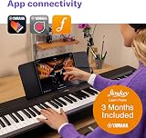 Yamaha P-145 Digital Piano 88 Graded Hammer Compact Keys 10 Voices Black view 6