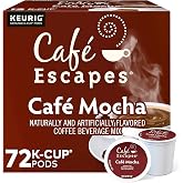 Cafe Escapes Cafe Mocha Keurig Single-Serve K-Cup Pods, 72 Count