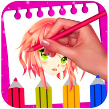 Amazon Com Manga Girl Hairstyles Coloring Pages Appstore For Android
