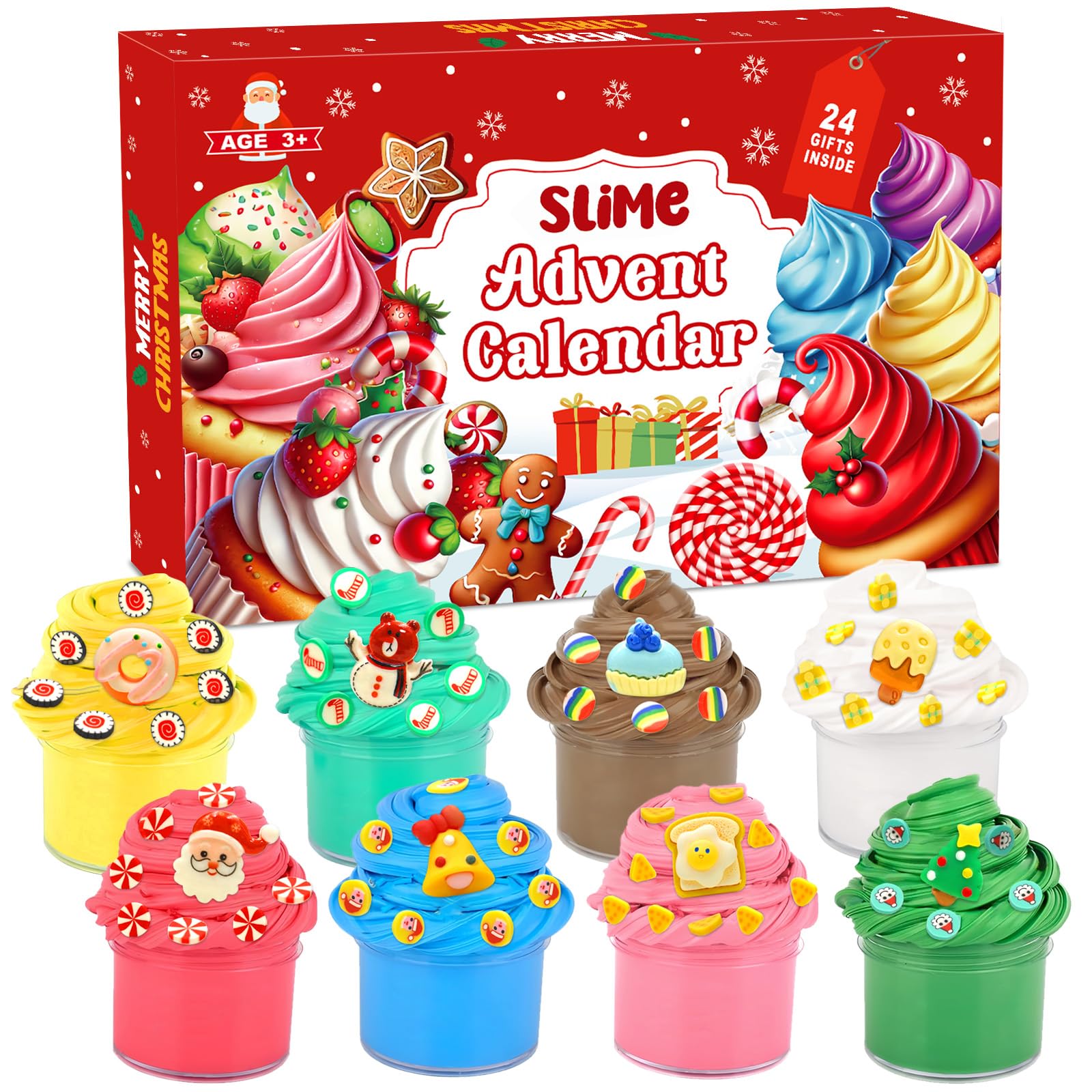 Advent Calendar 2024 24 Days Slime Christmas Countdown Calendars Butter Advent Calendar 2024 24 Days Slime Christmas Countdown Calendars Butter
