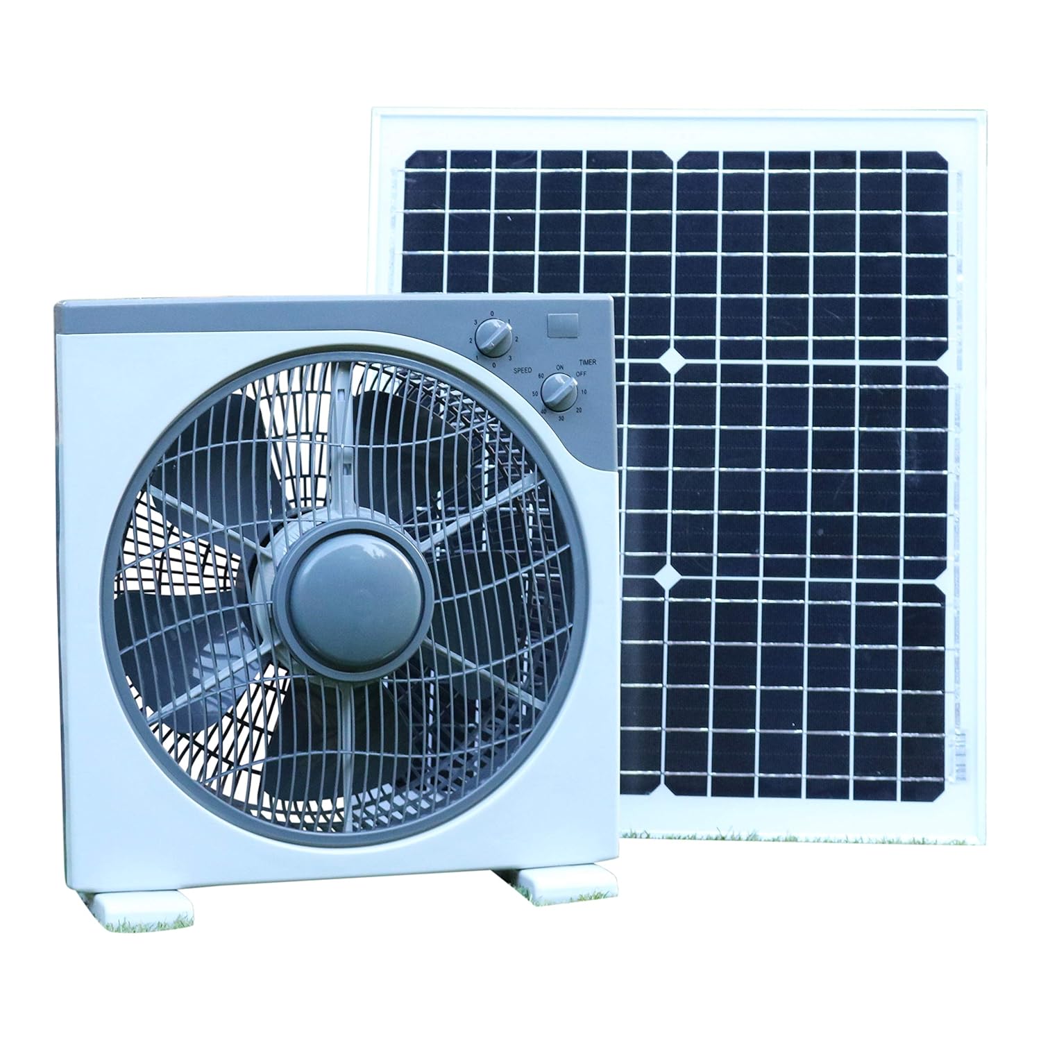 PK Green Solar Ventilator L uuml fter 12V Mit 40W Solarpanel Solarl
